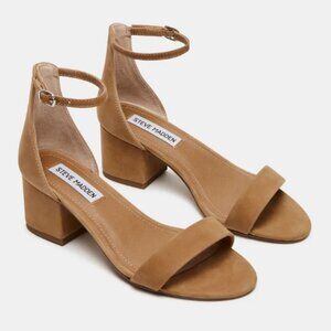 beige Steve Madden Ireneew block heel